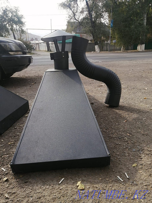 Вытяжка зонт жестяные работы труба переход Алматы - изображение 3