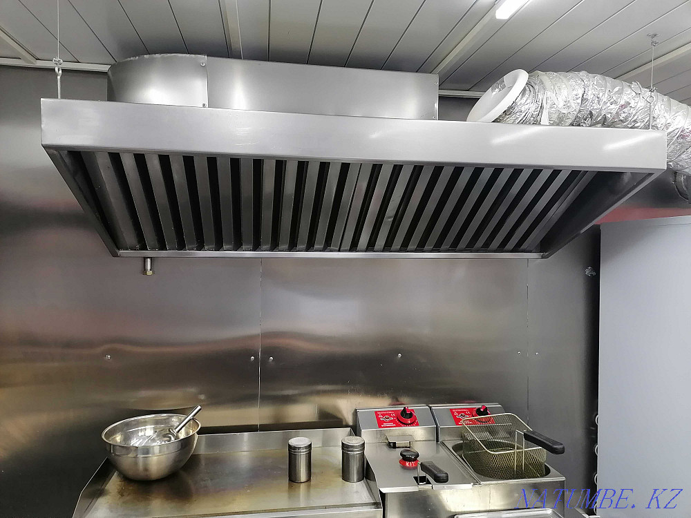 ventilation hood pipe low tide ridge drain snow holder chimney Almaty - photo 2