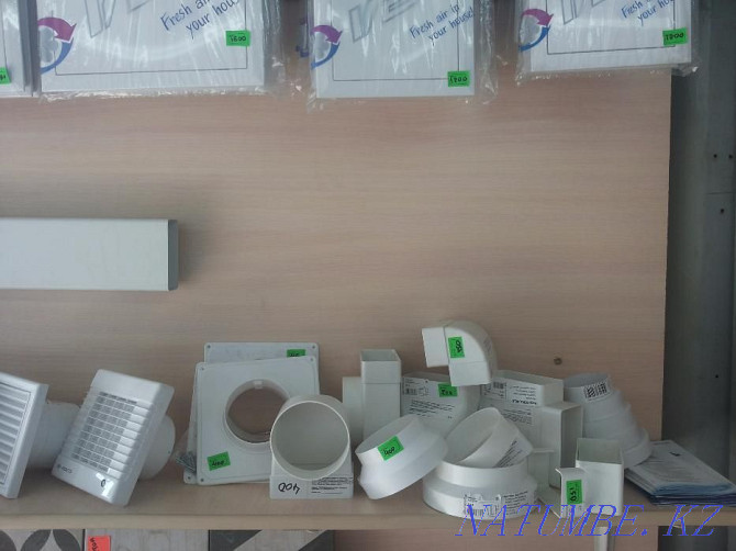 Ventilation - Ventilation systems: supply, exhaust and PVC channels! Almaty - photo 7
