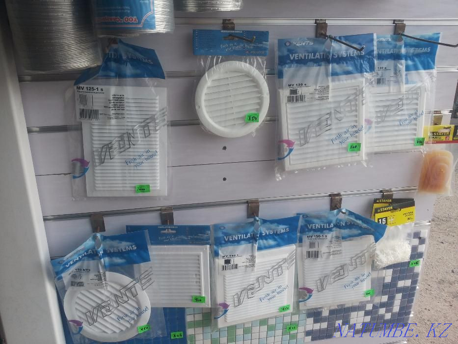 Ventilation - Ventilation systems: supply, exhaust and PVC channels! Almaty - photo 4