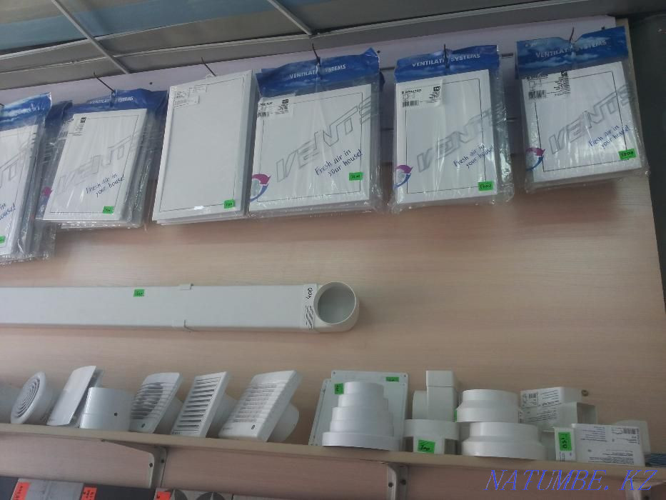 Ventilation - Ventilation systems: supply, exhaust and PVC channels! Almaty - photo 6