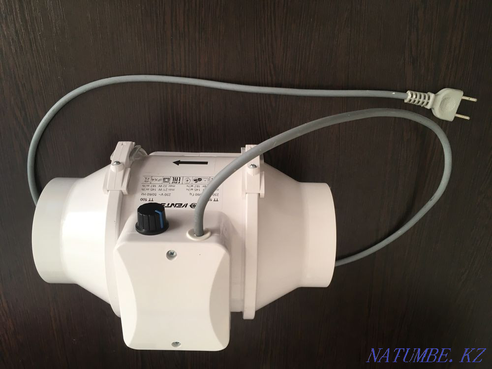 Канальный вентилятор + диммер и кабель Павлодар - изображение 1