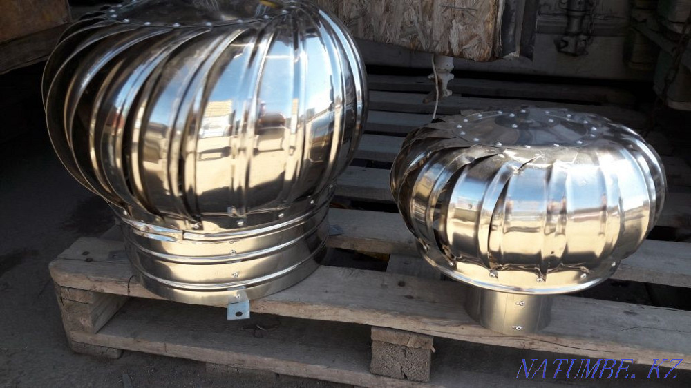 Turbo deflector for room ventilation. Astana - photo 1