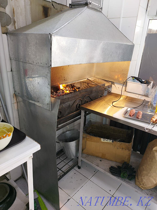 Зонт для мангала. Вытяжка. Вентиляция. Воздуховоды. Астана - изображение 4
