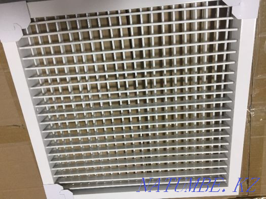 Aluminum ceiling diffuser 4-APR with KRV square diffusers Almaty - photo 5