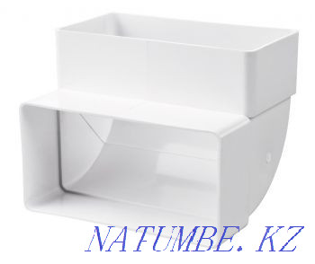 Пластиковые воздуховоды Вентс для вентиляции. Круглые и прямоугольные Алматы - изображение 5