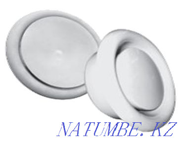 Анемостат, диффузор приточно-вытяжной метал/пласт. универсальный PAV Алматы - изображение 1