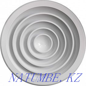 Анемостат, диффузор приточно-вытяжной метал/пласт. универсальный PAV Алматы - изображение 3