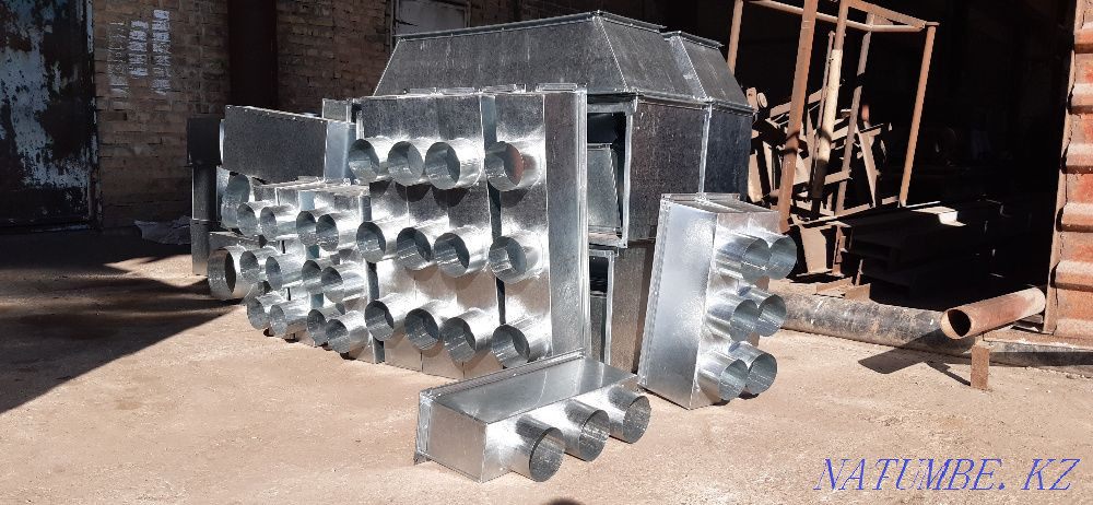 Изделия из жести. Все для вентиляции. Листогиб. Выборки. Шымкент - изображение 4