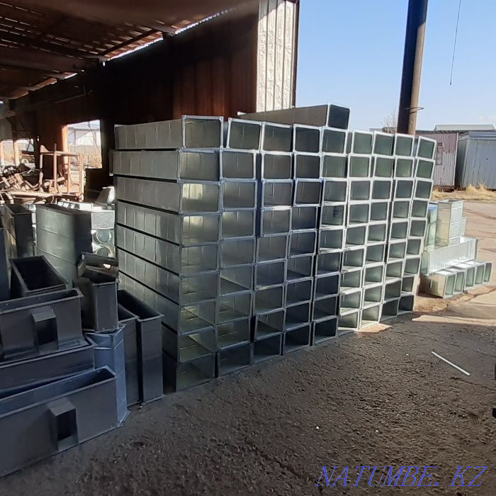 Изделия из жести. Все для вентиляции. Листогиб. Выборки. Шымкент - изображение 1