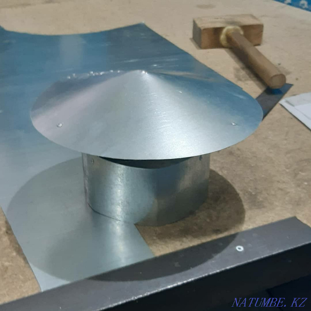 Все для вентиляции. Короба, зонты, фасонные изделия Шымкент - изображение 3