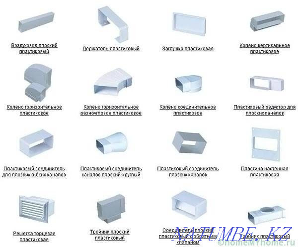 Plastic air ducts for exhaust Almaty - photo 7