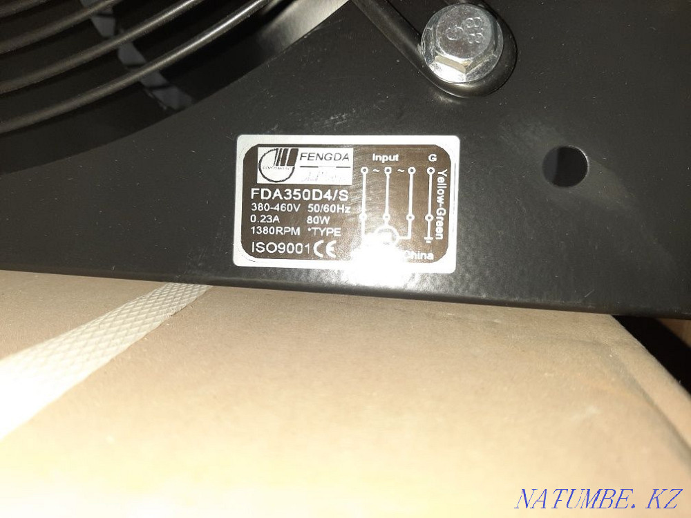 Axial 3-phase fan, d350 mm. FDA350D4/S  - photo 2