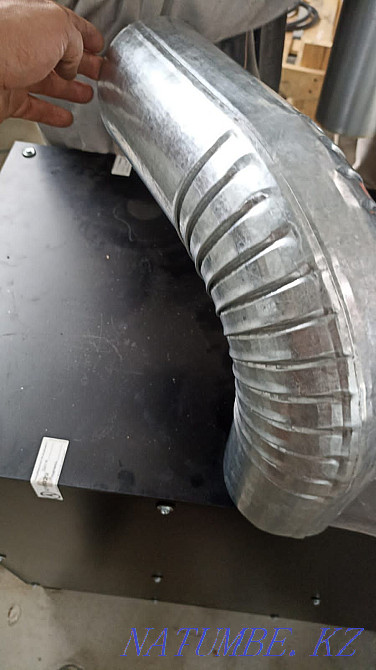 Air ventilation. Air ducts, bends, transitions from galvanized. become Atyrau - photo 6