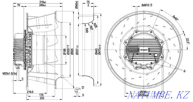 Вытяжной вентилятор Алматы - изображение 5
