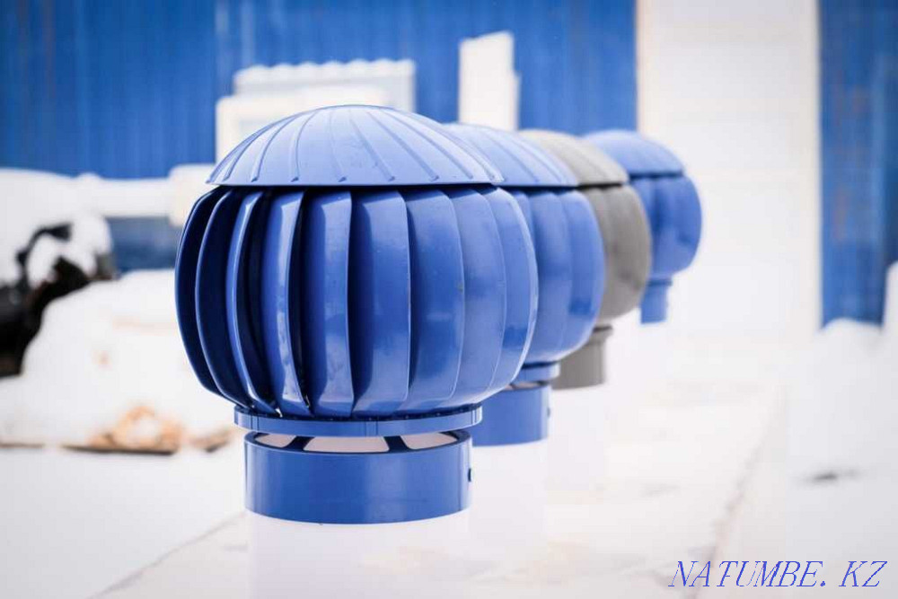 Кровельная вентиляция Krovent, проходки, дефлекторы, аэраторы, вытяжки Павлодар - изображение 7