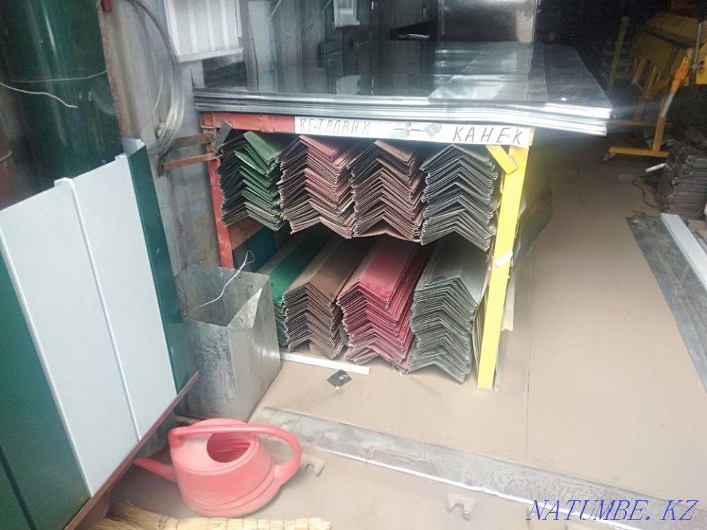 Жестянный работа отлив канек водосток уголок вентиляция вытешка лист Алматы - изображение 6