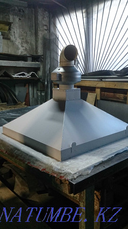 Manufacture of exhaust hoods from galvanized steel Rudnyy - photo 2