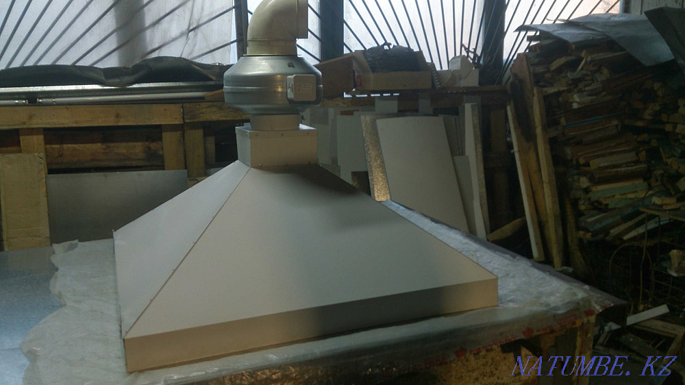 Изготовление вытяжных зонтов из оцинкованной стали Рудный - изображение 1