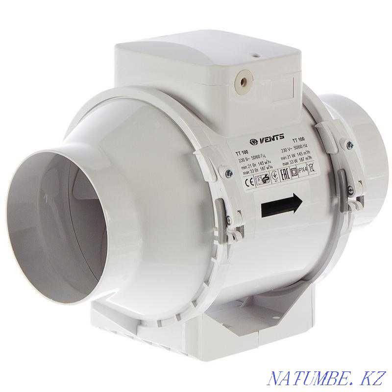 Ventilation to the house, exhaust fan, air duct, inspection door Almaty - photo 3