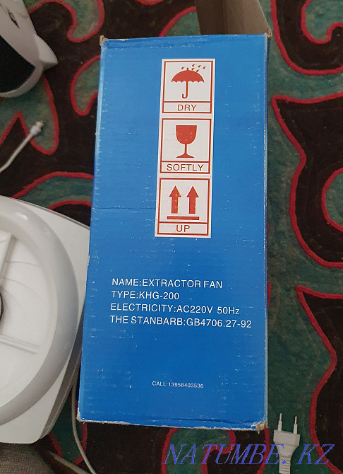 Вентилятор встраиваемый Каменка - изображение 2