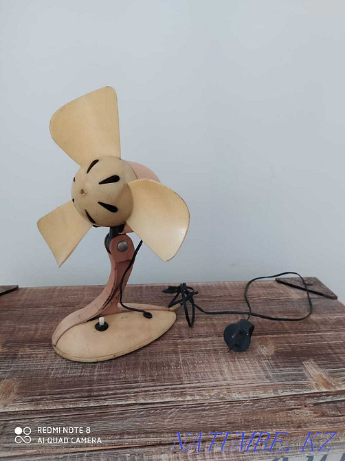 Вентилятор. Рабочий. Раритет. Винтаж Алматы - изображение 3