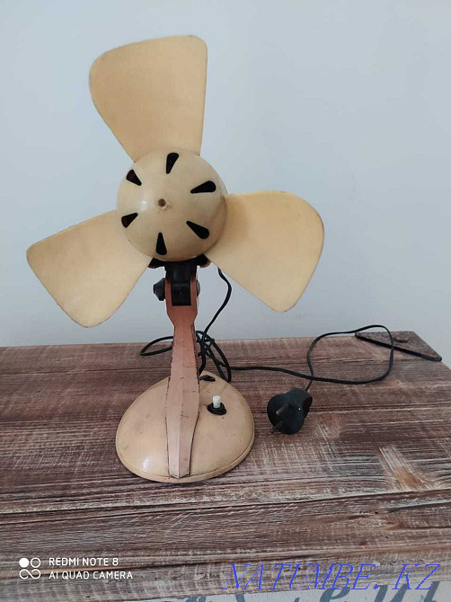 Вентилятор. Рабочий. Раритет. Винтаж Алматы - изображение 1