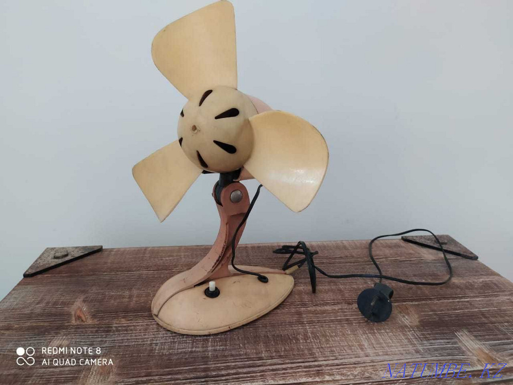 Вентилятор. Рабочий. Раритет. Винтаж Алматы - изображение 4
