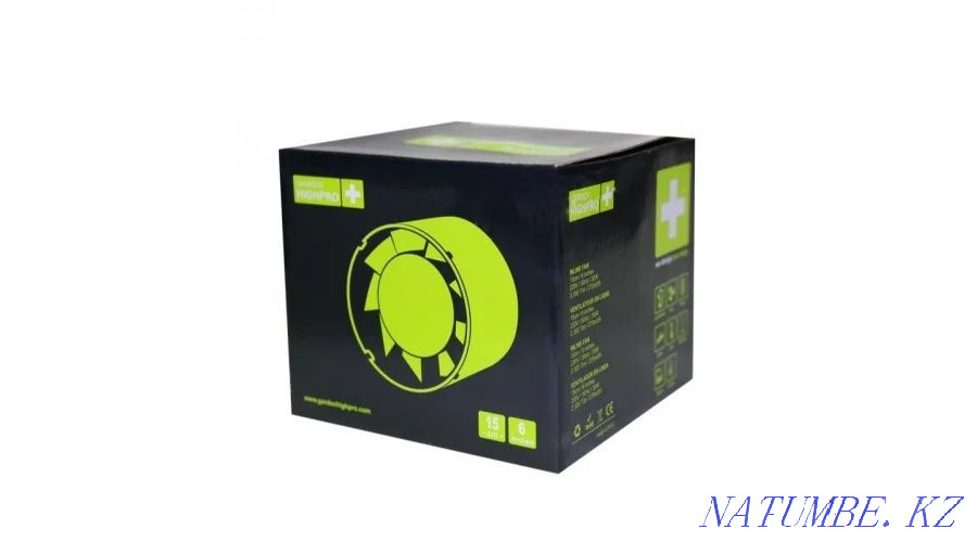 Встраиваемый вентилятор GARDEN HIGHPRO 300 м3/час, 150 мм Алматы - изображение 1