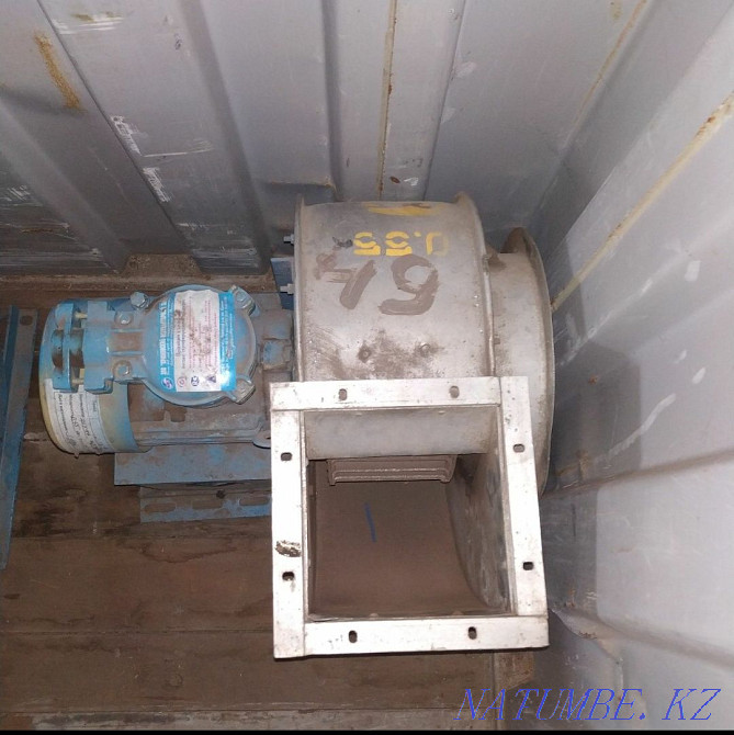Low pressure aluminum fan with electric motor Pavlodar - photo 1