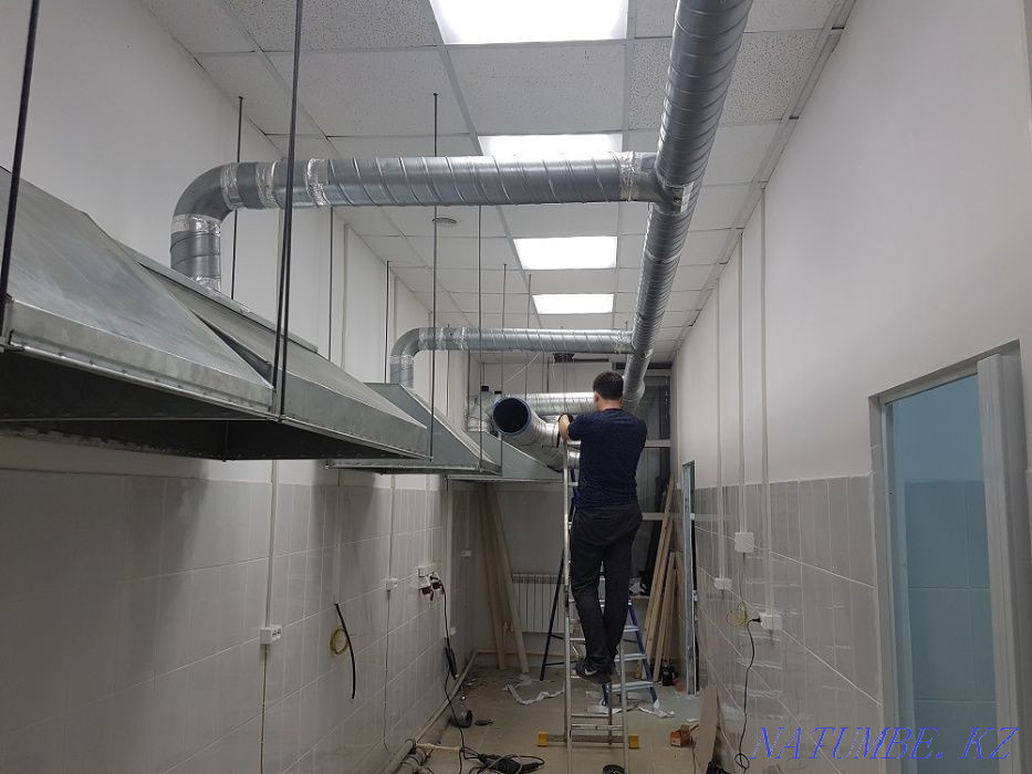 вентиляция зданий и сооружений, сто, дымоудаление Атырау - изображение 2