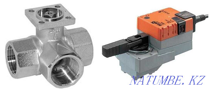 3-way valve 20mm with modulating electric drive Almaty - photo 2