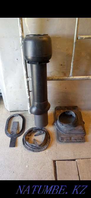 Вентиляция гофра трубы тройник. Усть-Каменогорск - изображение 1
