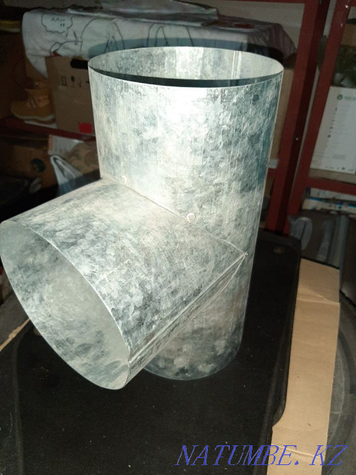 Вентиляция гофра трубы тройник. Усть-Каменогорск - изображение 3