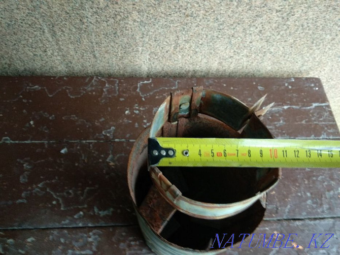 Anti-wind pipe deflector (nozzle, visor) Taraz - photo 2