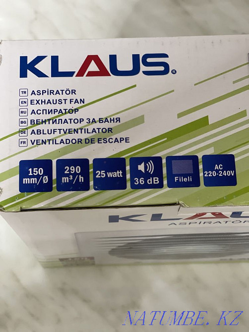 Вентилятор для санузла или бани Алматы - изображение 3