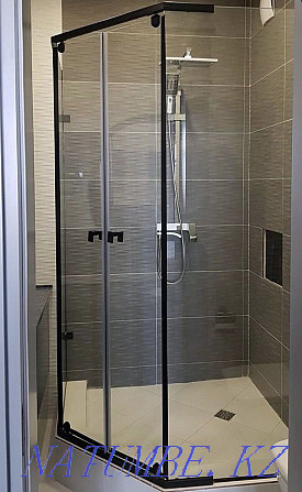 Shower room, shower room, shower cabin, shower cabin, shower cabin, mirror, Astana - photo 4