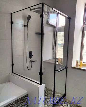 Shower room, shower room, shower cabin, shower cabin, shower cabin, mirror, Astana - photo 7