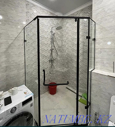 Shower room, shower room, shower cabin, shower cabin, shower cabin, mirror, Astana - photo 3