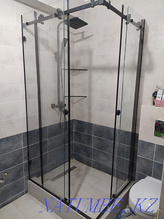 Shower room, shower room, shower cabin, shower cabin, tray, mirror Astana - photo 1