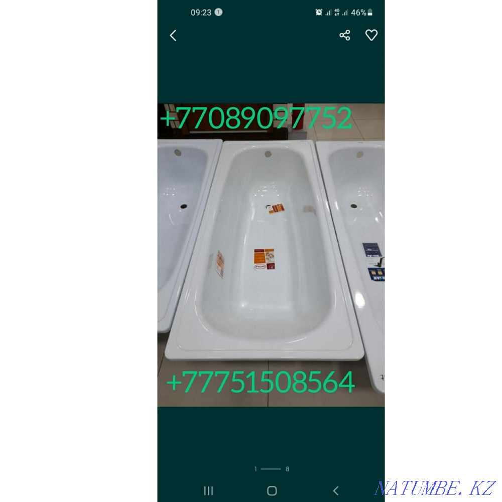 Ванная разных размеров . Алматы - изображение 8