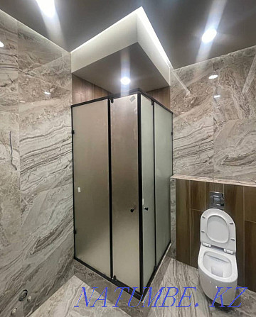 Shower cabins, Glass shower partitions, facets, Shower cabins Astana - photo 2