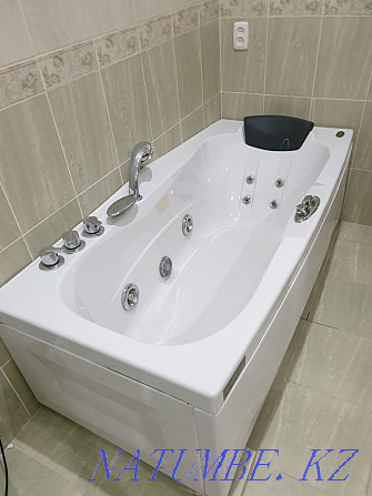 Акриловая ванна Appollo 170*75 см с гидромассажем Актау - изображение 1