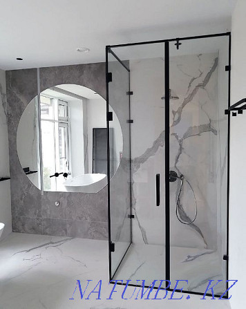 Shower screen with hinged opening Almaty - photo 2