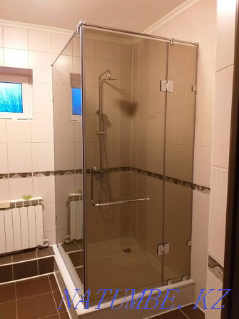 Shower screen with hinged opening Almaty - photo 4