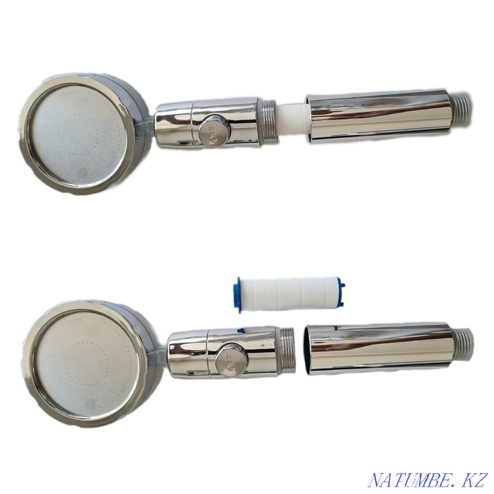 Hand shower, mesh hand shower with low pressure fan Almaty - photo 3