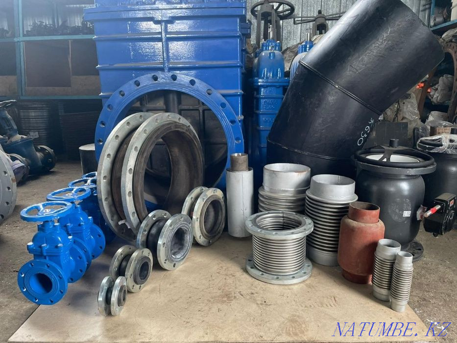 Compensators bellows and rubber (vibration insert) 20-1000mm. IN STOCK Kostanay - photo 1