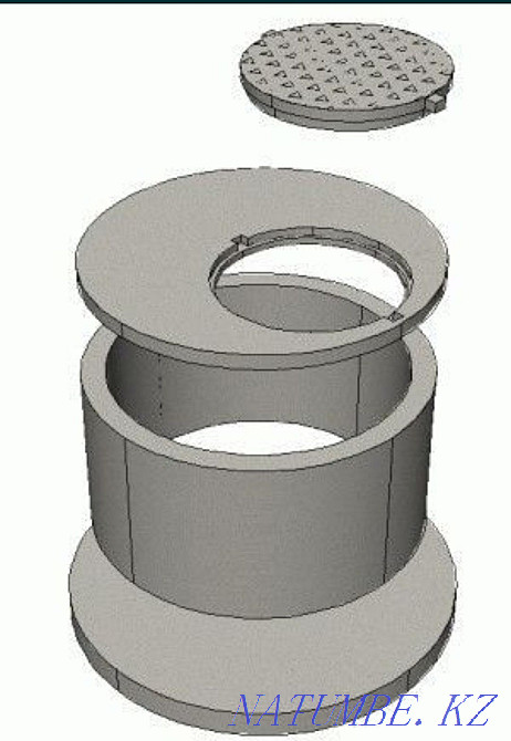 Reinforced Concrete Sewer Rings Quality Lux Delivery Installation Semey - photo 3
