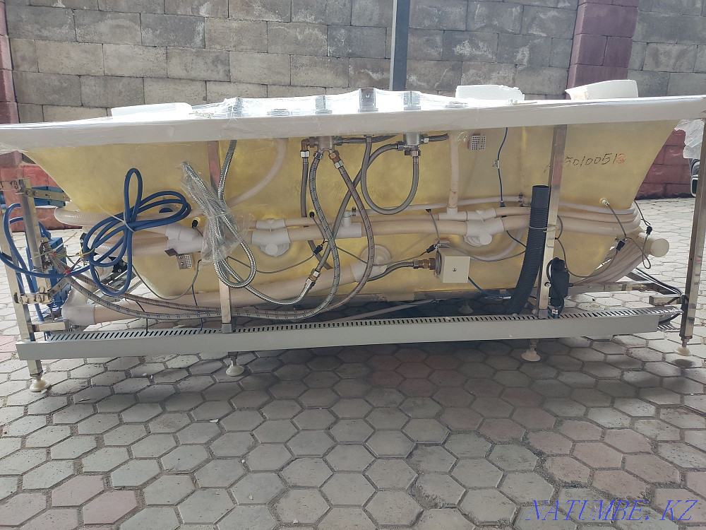 NEW jacuzzi bathtub with hydromassage for two, spa treatments Almaty - photo 3