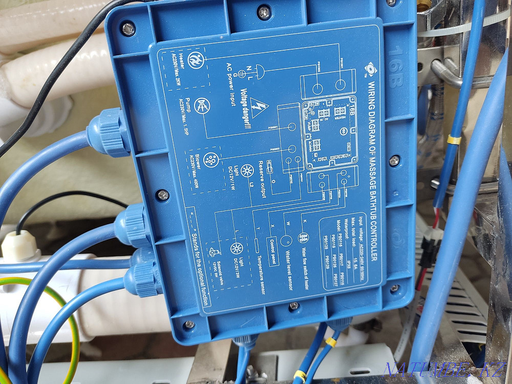 NEW jacuzzi bathtub with hydromassage for two, spa treatments Almaty - photo 4